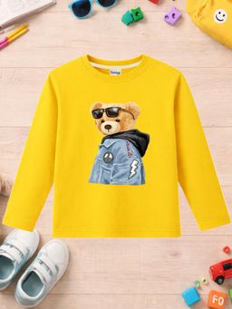 The Natkhat Tales - Unisex Mustard Cotton T-shirt