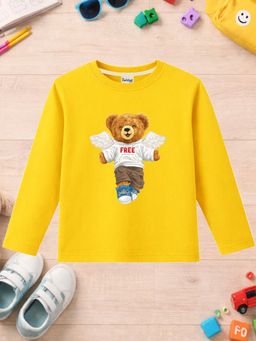 The Natkhat Tales - Unisex Mustard Cotton T-shirt