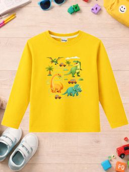 The Natkhat Tales - Unisex Mustard Cotton T-shirt