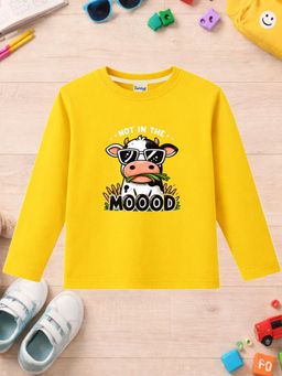 The Natkhat Tales - Unisex Mustard Cotton T-shirt