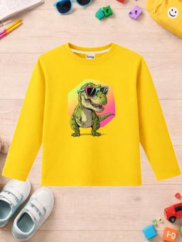 The Natkhat Tales - Unisex Mustard Cotton T-shirt