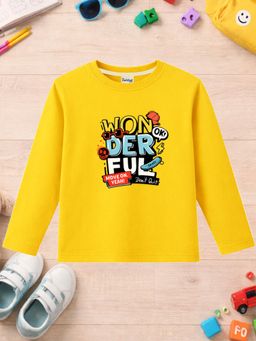 The Natkhat Tales - Unisex Mustard Cotton T-shirt