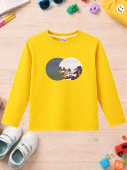The Natkhat Tales - Unisex Mustard Cotton T-shirt