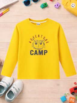 The Natkhat Tales - Unisex Mustard Cotton T-shirt