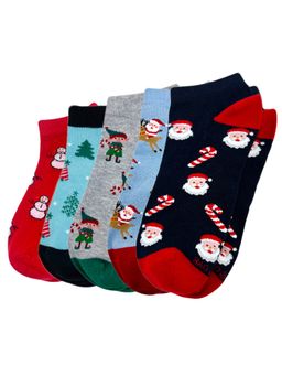 Mint & Oak - Cozy Christmas Crew - Multi-Color (Pack of 5)