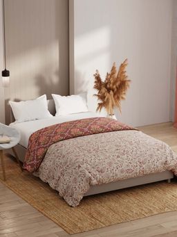 KOPA - Multi-Color Floral Microfibre Comforter (Double)