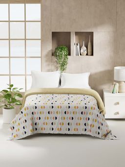 KOPA - Multi-Color Floral Microfibre Dohar (Double)