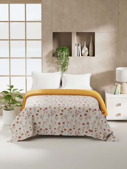 KOPA - Multi-Color Floral Microfibre Dohar (Double)