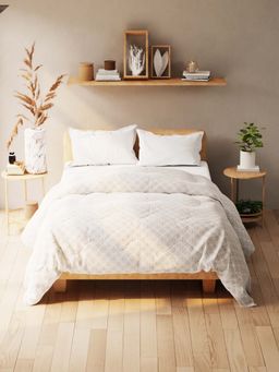 KOPA - Grey Abstract Microfibre Comforter (Double)