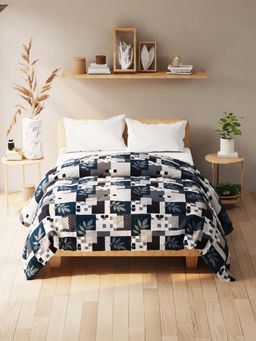 KOPA - Multi-Color Abstract Microfibre Comforter (Double)