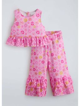 Hopscotch - Floral Blouse Top Co-ord Set