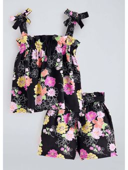 Hopscotch - Floral Bow Applique Co-ord Set