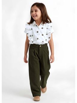 Hopscotch - Cotton Polka Dot Shirt and Pant