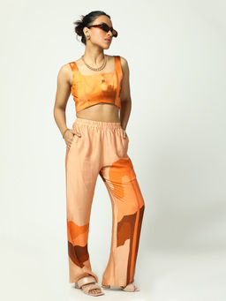 The Missy Co. - Peach Drip Pants