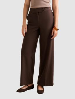 Forever New - Tyla Button Tab Wide Leg Pant