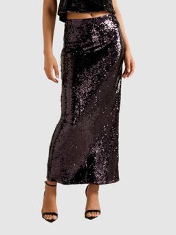 Forever New - Nora Sequin Maxi Skirt