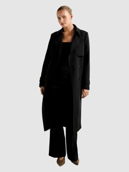 Forever New - Delilah Soft Trench Coat with Belt