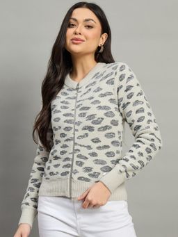 Duke - Women Round Neck Full Sleeve Cardigan