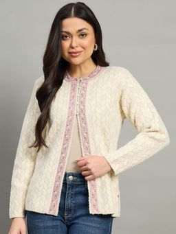 Duke - Women Full Sleeve Front Open Regular Fit Cardigan