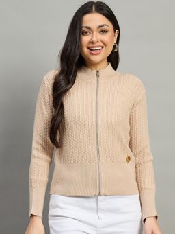 Duke - Women Round Neck Full Sleeve Cardigan
