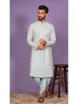 KISAH - Men Blue Kurta Set (Set of 2)