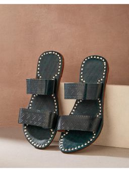 Fabindia - Green Round Toe Sandals