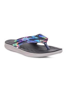 LIBERTY - Navy Blue Round Toe Flipflops