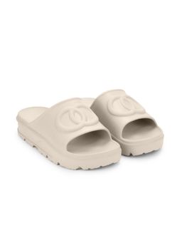 HOPPA - Beige Round Toe Sliders