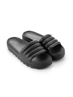 HOPPA - Black Round Toe Sliders