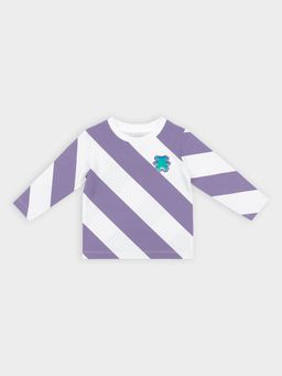 Mi Arcus - Kids Colorblock Design Cotton Knitted Fullsleeves T shirt Multi-Color