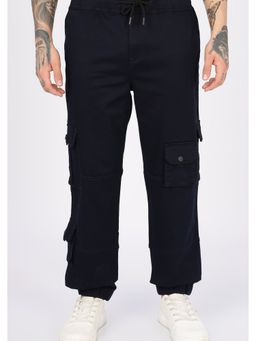 Eszett - Navy Blue Regular Fit Cargo