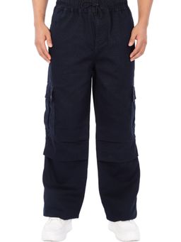 Eszett - Parachute Navy Blue Twill Cargo