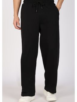 Eszett - Black Men Casual Cotton Trackpant