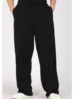 Eszett - Black Men Casual Cotton Trackpant