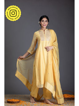 Kameez - Summer Daffodil Kurta Set - (Set of 3)
