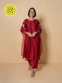 Red color option, Currently selected