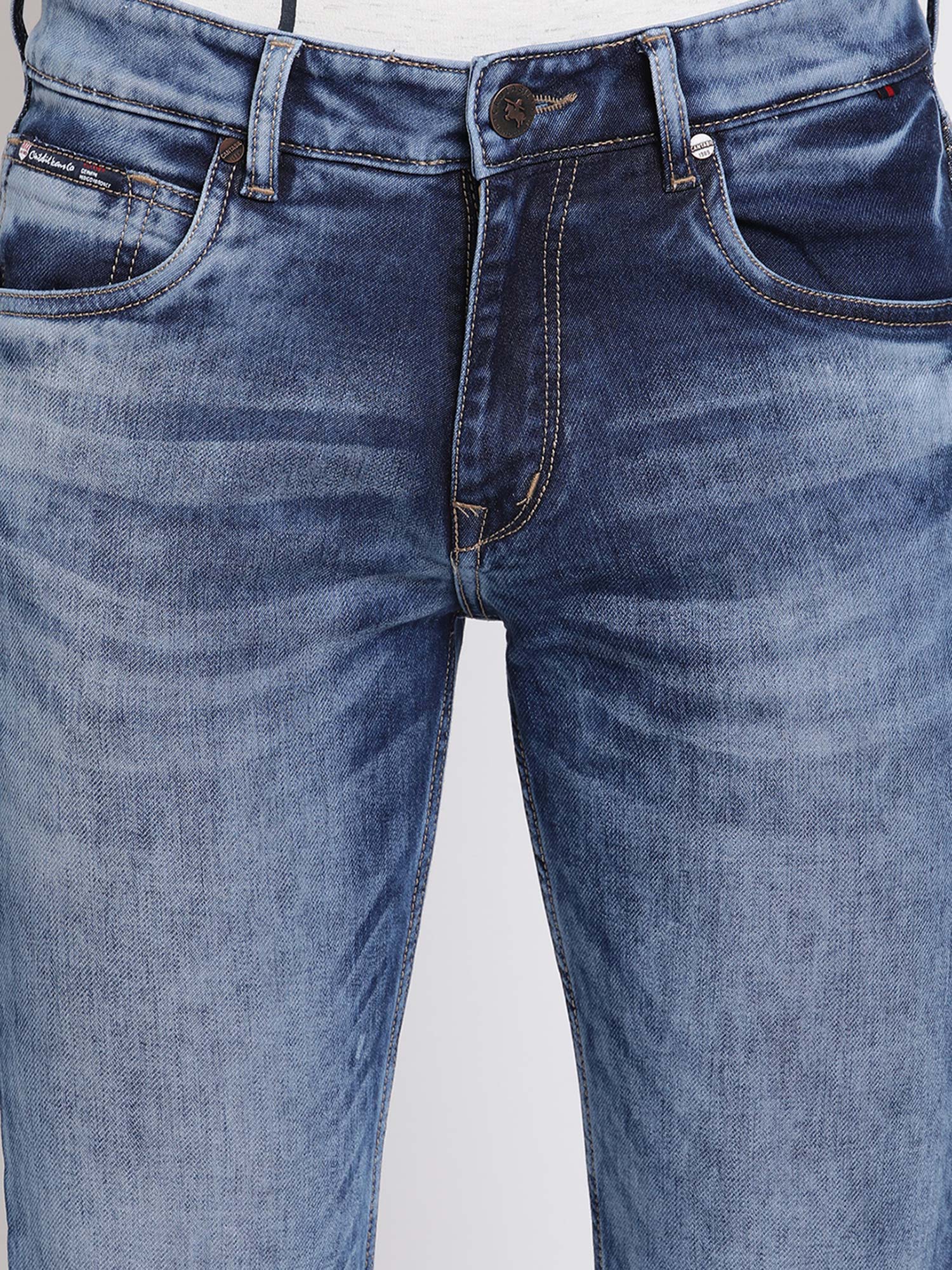 Buy Cantabil Men's Hillium Jeans 