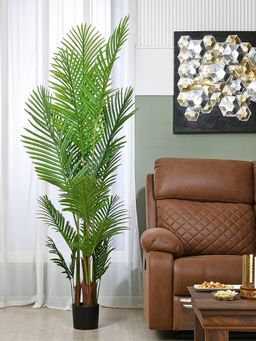 At Home by Nilkamal - Tropicana Artificial Areca Palm Tree 190 cm (Green)