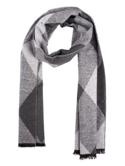 The Tie Hub - Grey Diamond Tip Scarf