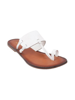 Mochi - Women Synthetic White Flats