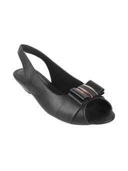 Mochi - Women Synthetic Black Sandals