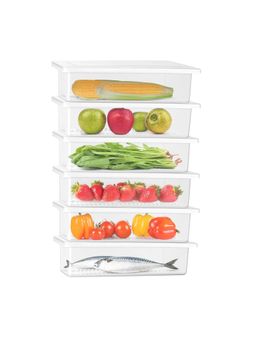 Milton - Cryo Fridge Storage Boxes Fridge Organizers (Pack Of 6)