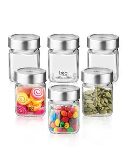 Milton - Cube Storage Glass Containers (Pack Of 6)