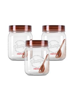 Milton - Vintage Airtight Containers with Spoons (Pack Of 3)