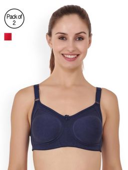 Floret - Pack of 2 Full-Coverage Bras - Multi-Color