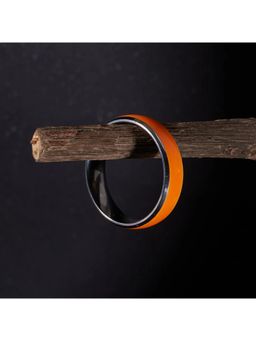 Salty Alpha - Men Aegean Icon Amber Band Ring