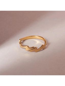 Salty Alpha - Men Panther Gold Band Ring
