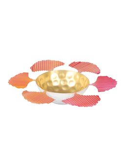 Amaya Decors - Orange Leave Urli