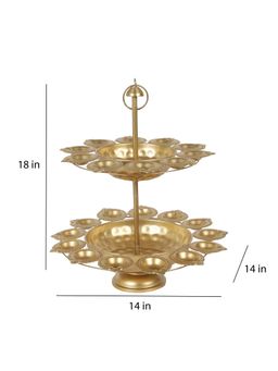 Amaya Decors - Two Layer Dia Urli Gold