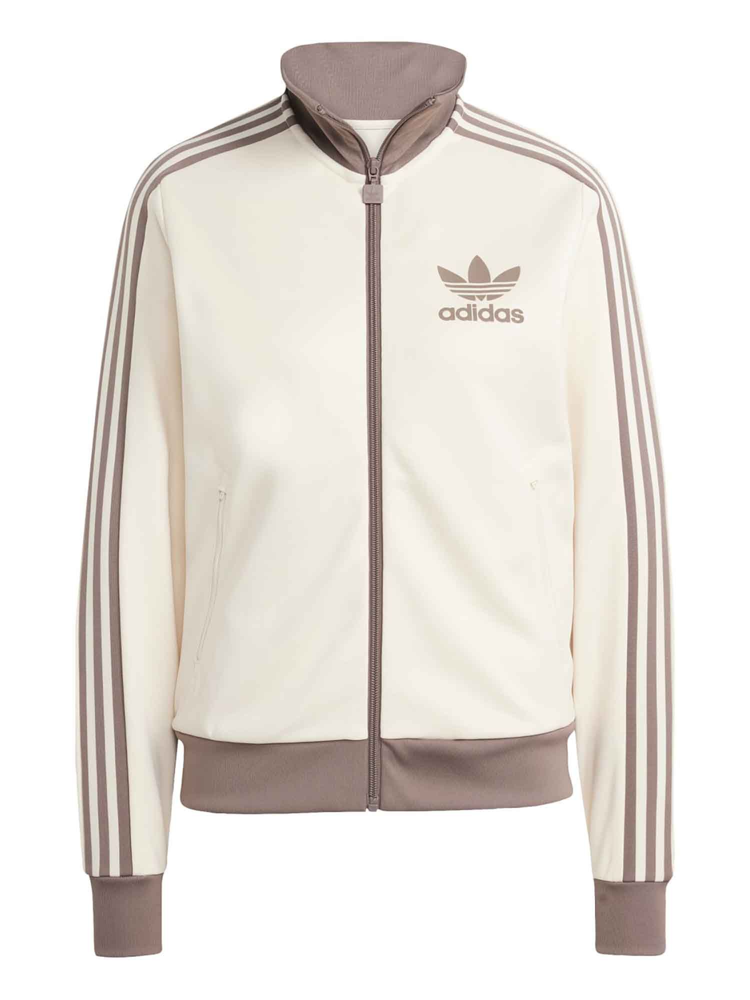 Buy adidas Originals BECKENBAUER TT Women Off White Stripes Jacket